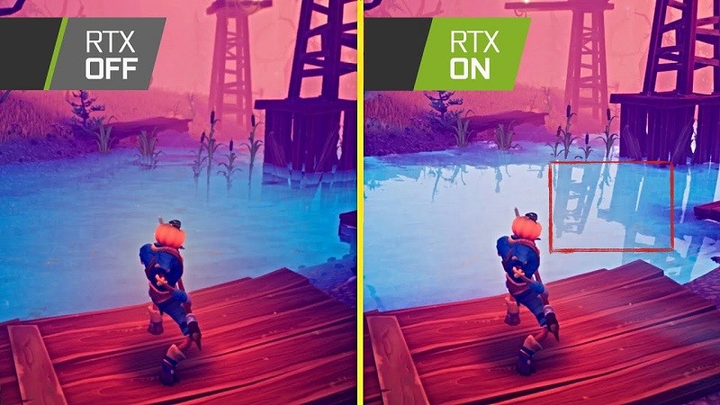 Công nghệ Ray-Tracing trên card đồ họa rời RTX 3050 mang đến hình ảnh chân thực