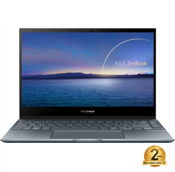Laptop Asus Zenbook Flip UX363EA-HP548T (i7-1165G7, 16GB Ram, 512GB SSD, Intel Iris Xe Graphics, 13.3 inch FHD OLED, Cảm ứng, WiFi 6, Win 10, Xám)