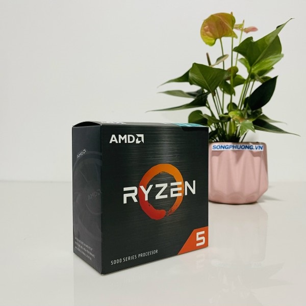 CPU AMD Ryzen 5 5600 (3.5GHz boost 4.4GHz, 6 nhân 12 luồng, 35MB Cache, 65W, Socket AM4)