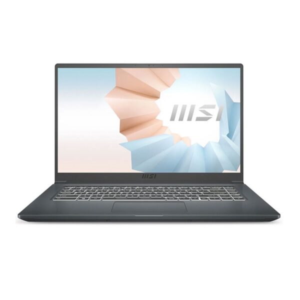 Laptop MSI Modern 15 A11MU 1024VN (i5-1155G7, 8GB Ram, 512GB SSD, Intel Iris Xe Graphics, 15.6 inch FHD IPS 60Hz, Win 11, Xám)