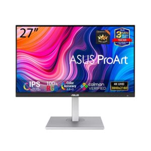 Màn Hình ASUS ProArt PA279CV-R 4K (27 inch, 3840 x 2160, IPS, 60Hz, 5ms, Tích hợp loa)