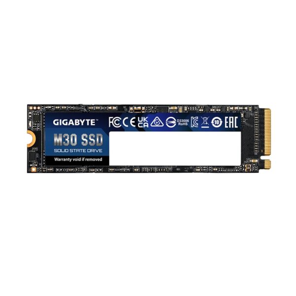 SSD Gigabyte 1TB M30 M.2 NVMe Gen 3 - GP-GM301TB-G (Read/Write 3000/3500 MB/s)