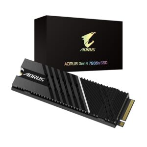 SSD Gigabyte Aorus 2TB M.2 NVMe Gen 4 7000s – GP-AG70S2TB (Read/Write 6850/7000 MB/s)