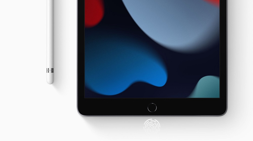 Thiết kế nút home trên Apple iPad Gen 9 Wifi 256Gb Space Grey