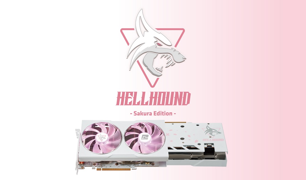VGA PowerColor Hellhound SAKURA RX 6650 XT