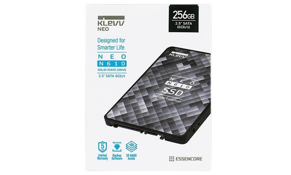 SSD Klevv Neo N610 256GB Sata 3 