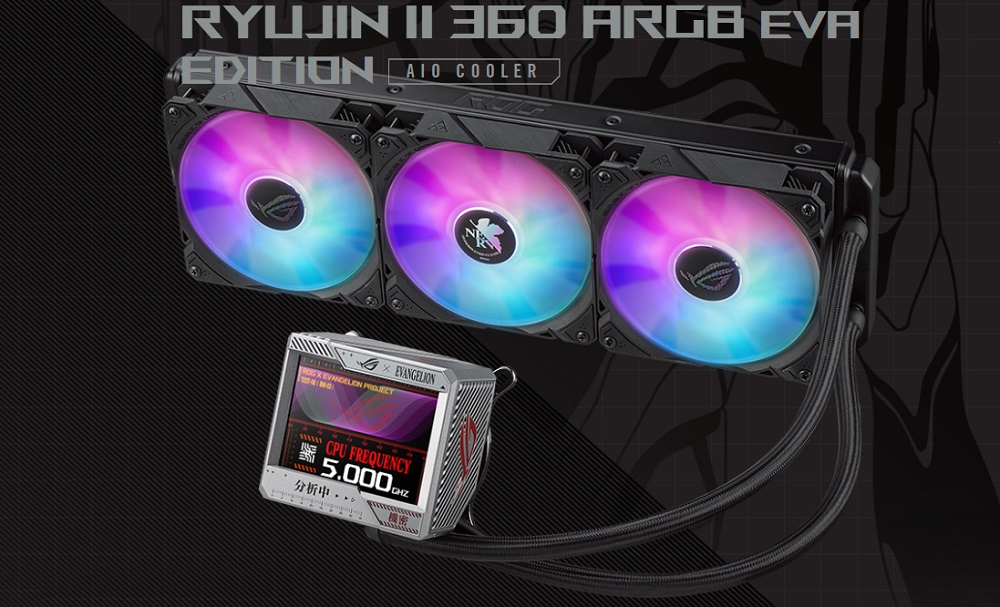 Tản nhiệt nước ASUS ROG Ryujin II 360 ARGB Eva Edition