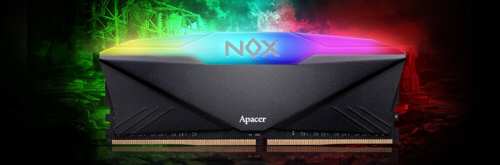 Apacer NOX RGB Aura2 16GB DDR4 3200MHz Tản nhiệt nhôm cao cấp