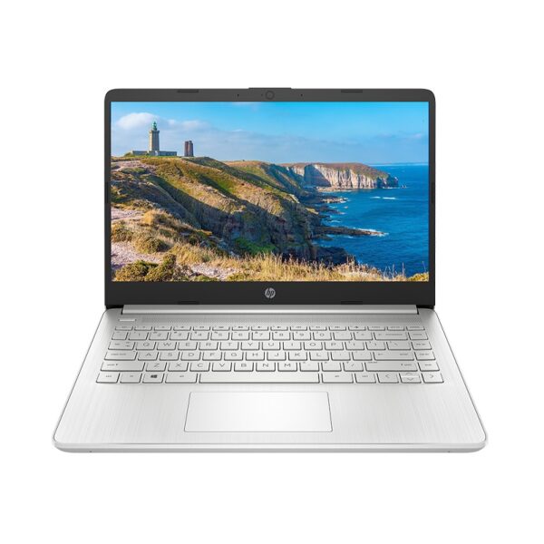 Laptop HP 14s-fq1066AU (4K0Z6PA) (R5 5500U, 8GB Ram, 256GB SSD, Radeon Graphics, 14 inch HD, Win 11, Natural Silver)