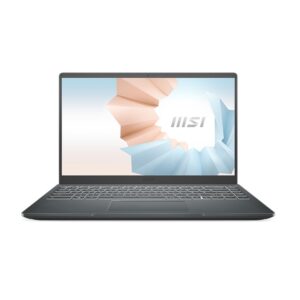 Laptop MSI Modern 14 B5M 202VN (R5 5500U, 8GB Ram, 512GB SSD, AMD Radeon Graphics, 14 inch FHD IPS, Windows 11, Xám)