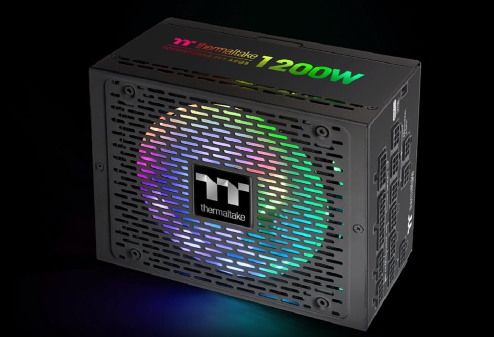Nguồn Thermaltake Toughpower PF1 ARGB 1200W Quạt Riing Duo 14 RGB