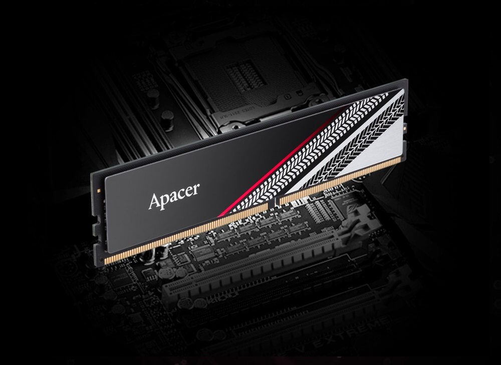 Ram Apacer TEX 8GB DDR4 3200MHz Ép xung chỉ bằng một cú nhấp chuột với Intel® XMP 2.0