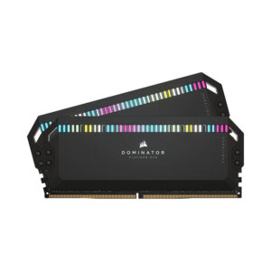 Ram Corsair Dominator Platinum RGB Black 64GB (2x32GB) DDR5 5200Mhz C40 CMT64GX5M2B5200C40