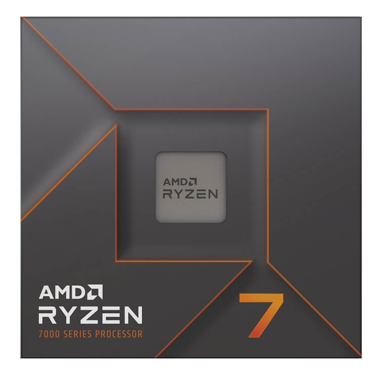CPU AMD Ryzen 7 7700X (4.5GHz boost 5.4GHz, 8 nhân 16 luồng, 40MB Cache, 105W, Socket AM5)