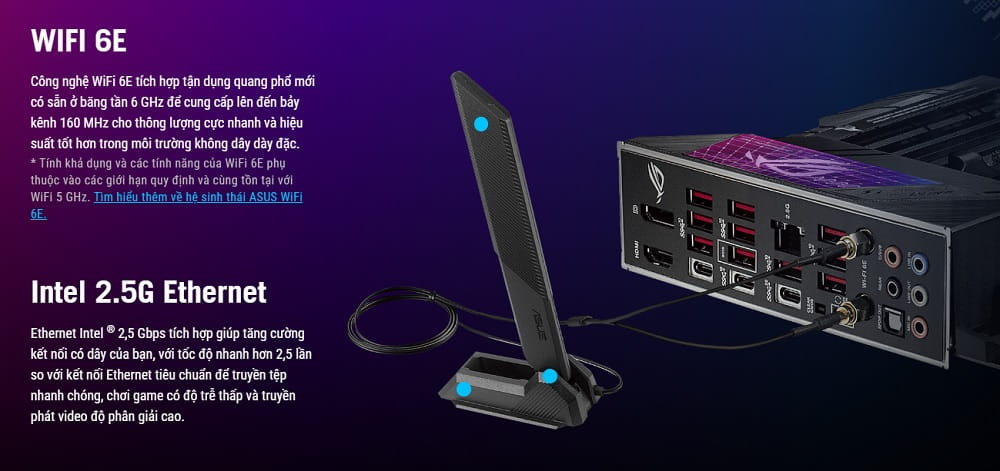 Mainboard ASUS ROG Strix X670E-E Gaming WiFi - songphuong.vn