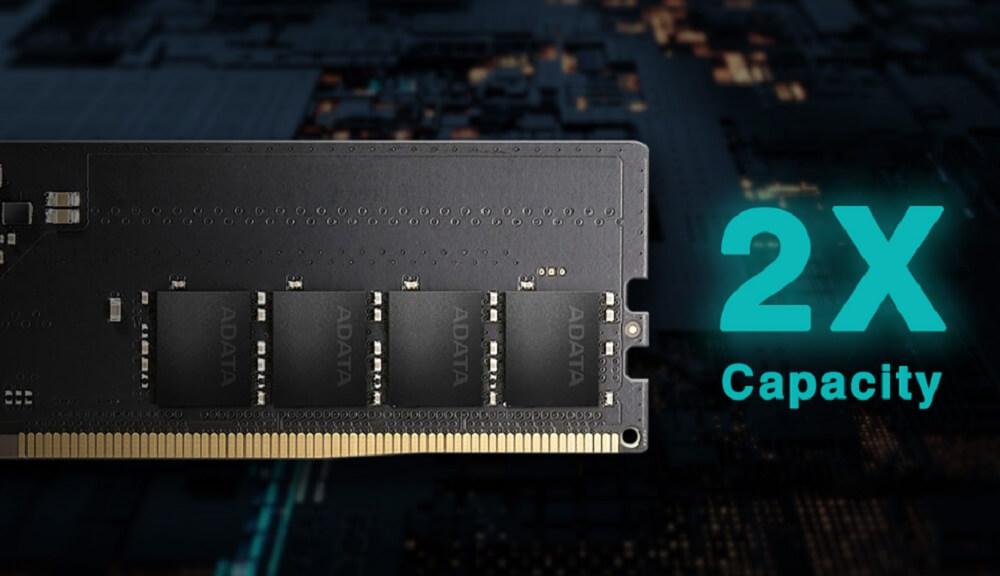 Công suất DDR5 tăng gấp đôi DDR4