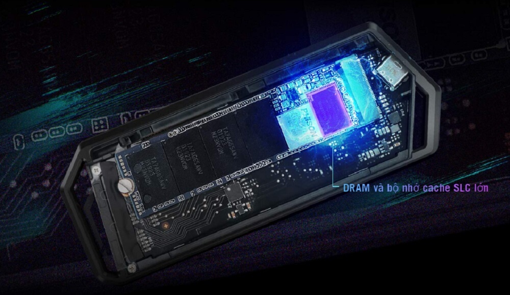 SSD ASUS ROG Strix Arion S500 500GB Bảo mật dữ liệu hoàn chỉnh