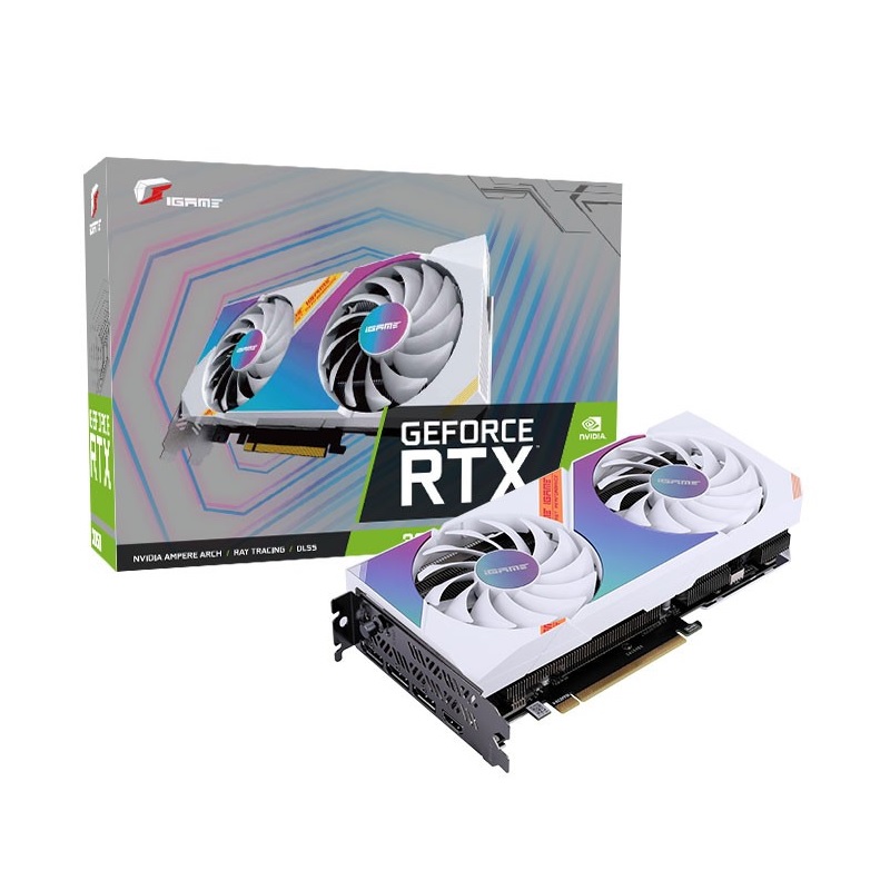 VGA Colorful iGame GeForce RTX 3050 Ultra W DUO OC V2 8G-V