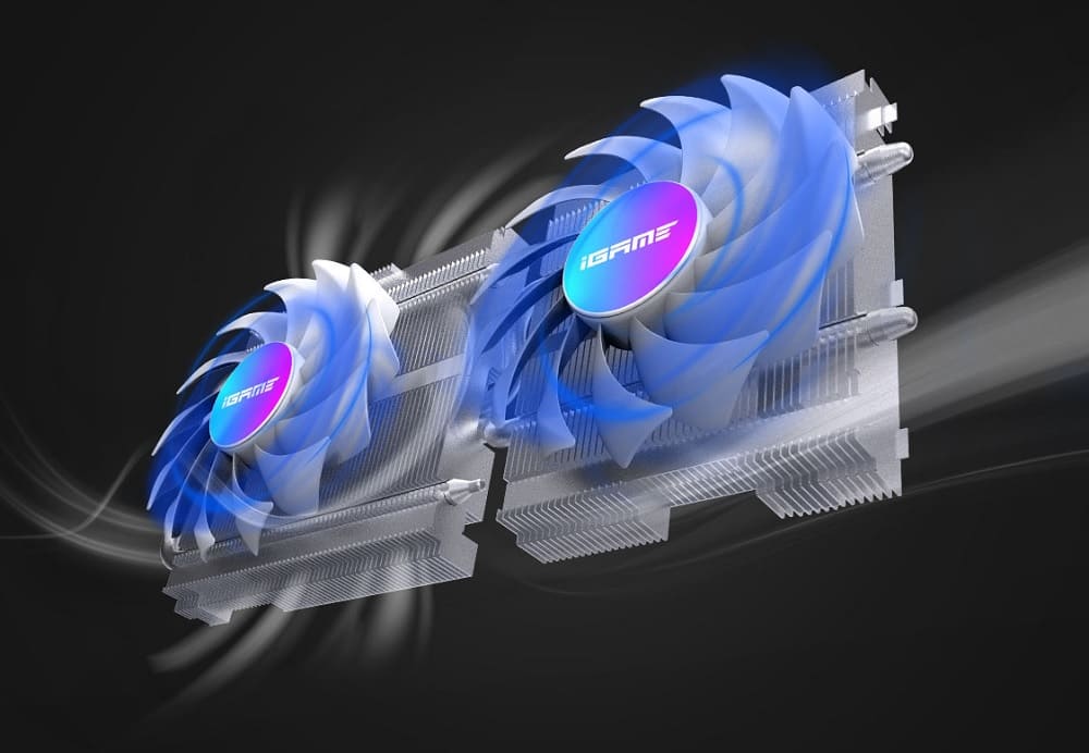 VGA Colorful iGame GeForce RTX 3050 Ultra W DUO OC V2 8G-V - songphuong.vn