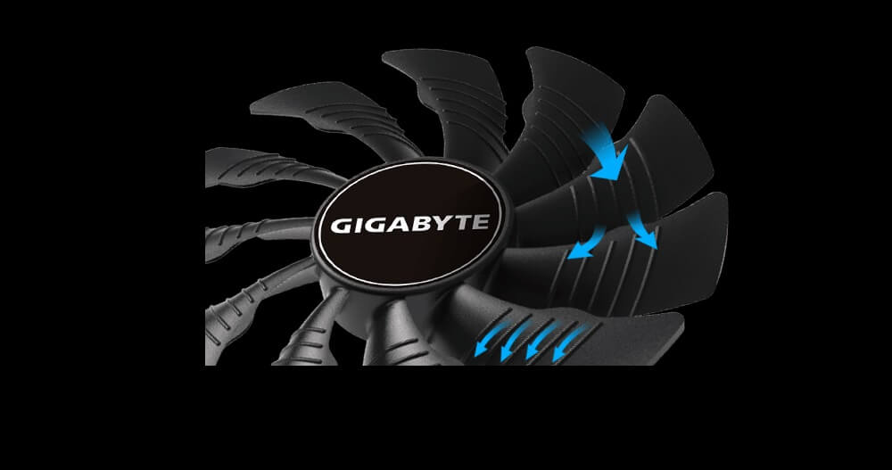 Quạt lưỡi VGA Gigabyte GeForce GTX 1630 OC 4G