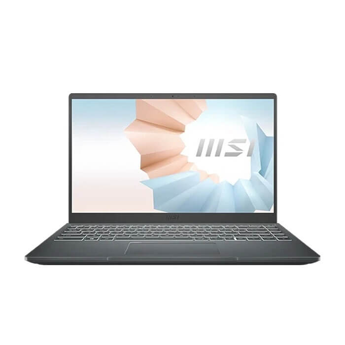 Laptop MSI Modern 14 B11MOU 1034VN (i5 1155G7, Ram 8GB, SSD 512GB, UHD Graphics, 14 inch FHD IPS 60Hz, WiFi 6, Win 11, Xám)