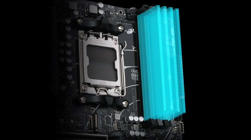 Mainboard ASUS PRIME B650M-A AX Nâng cao hiệu suất DDR5