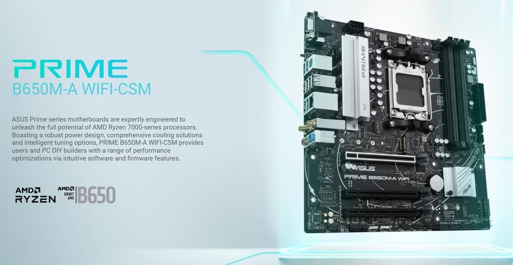 Mainboard ASUS PRIME B650M-A WIFI-CSM - songphuong.vn