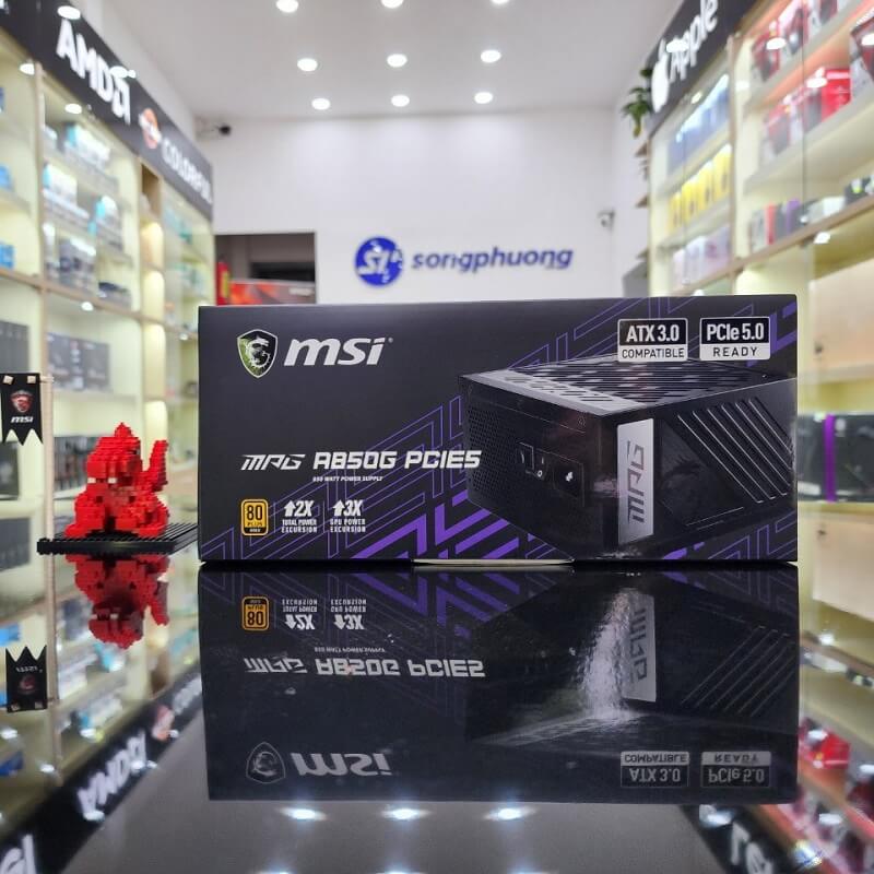 Nguồn MSI MPG A850G PCIE5 850W - 80 Plus Gold - Full Modular