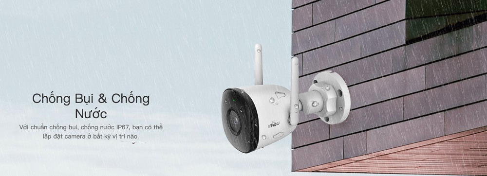 Camera IP Wifi Imou IPC-F42P-D 2K 4MP Chống bụi & chống nước