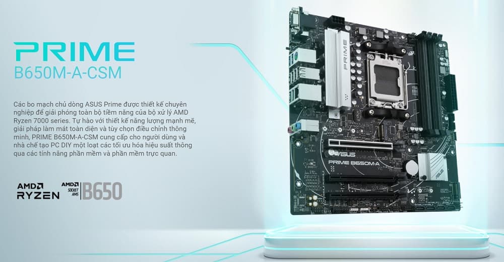 Mainboard ASUS PRIME B650M-A-CSM - songphuong.vn