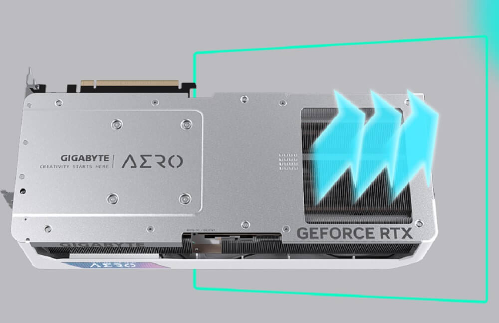 VGA Gigabyte GeForce RTX 4080 16GB AERO OC QUẠT LƯỠI ĐỘC ĐÁO