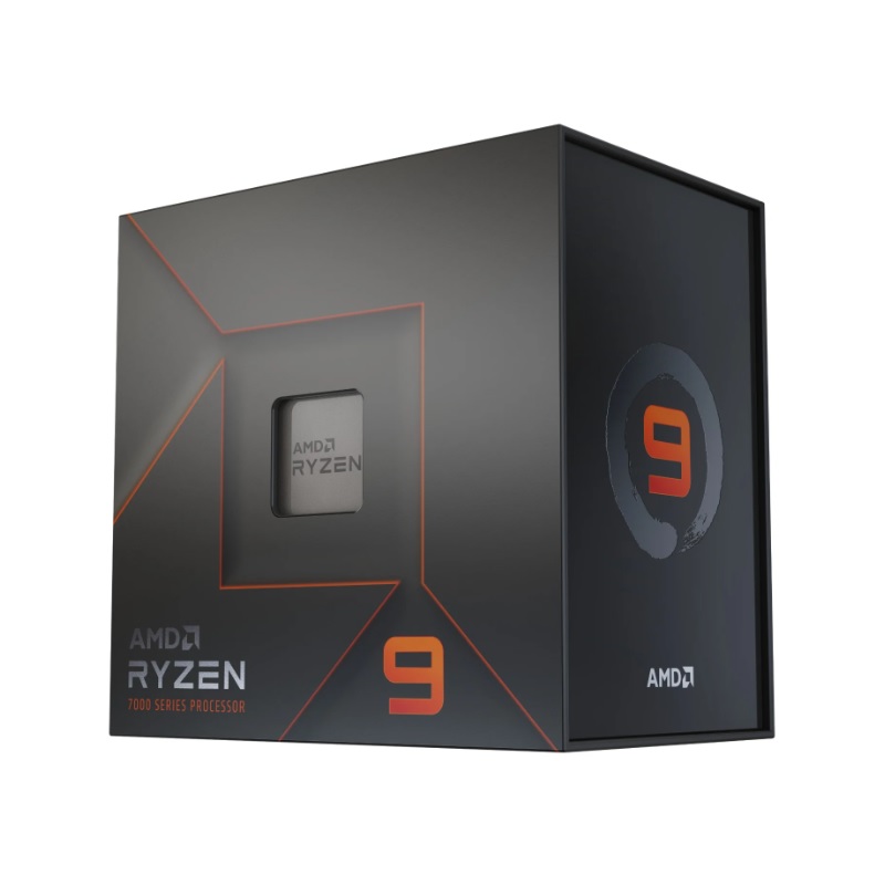 CPU AMD Ryzen 9 7900 (3.7GHz boost 5.4GHz, 12 nhân 24 luồng, 76MB Cache, 65W, Socket AM5)