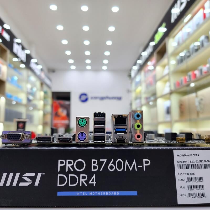 Mainboard MSI PRO B760M-P DDR4