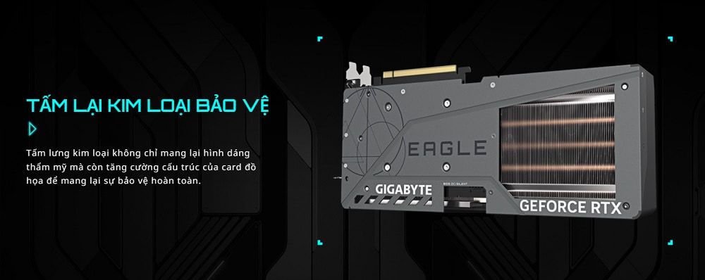 VGA Gigabyte GeForce RTX 4070 Ti EAGLE OC 12G (GV-N407TEAGLE OC-12G) - songphuong.vn