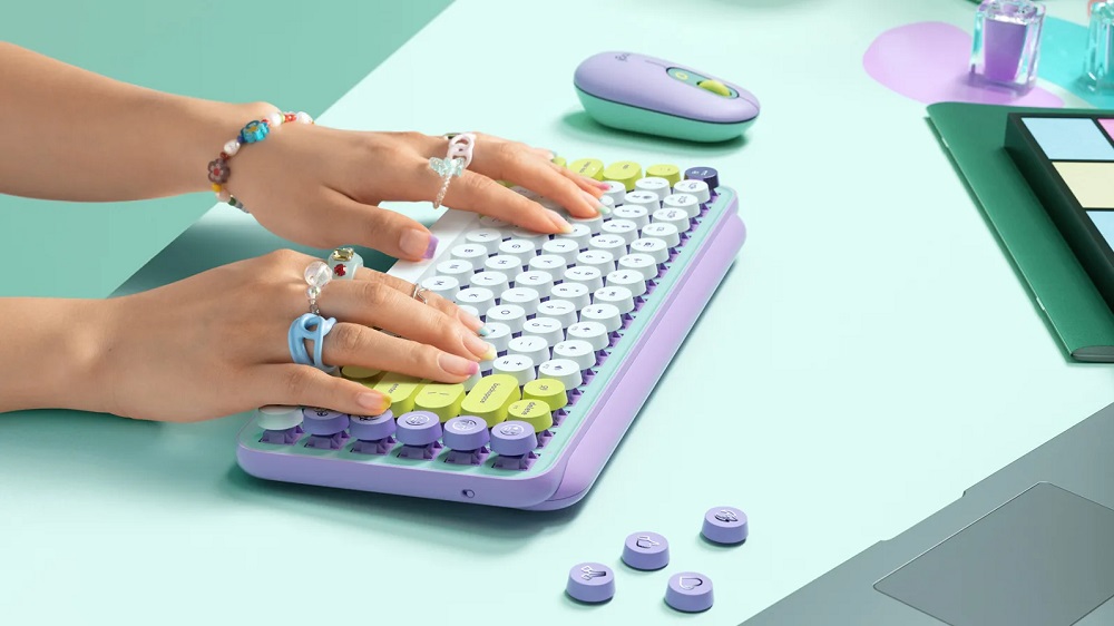 Bàn phím cơ không dây Logitech Pop Key