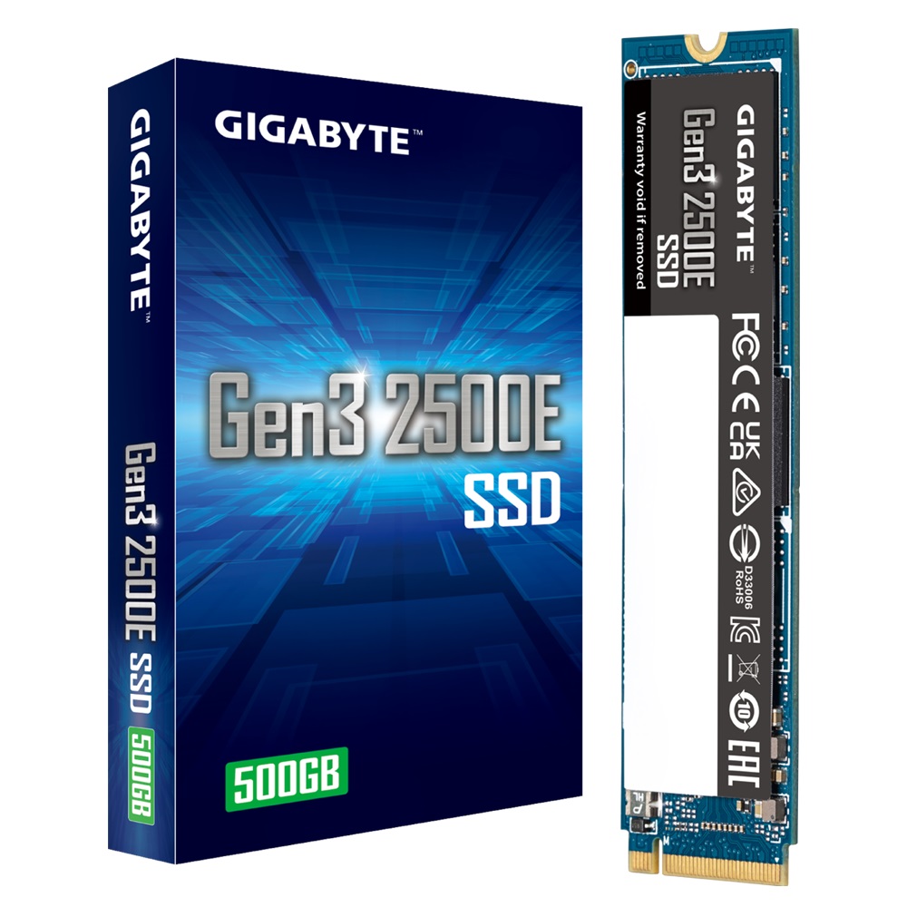SSD Gigabyte 2500E 500GB M2 2280 NVMe