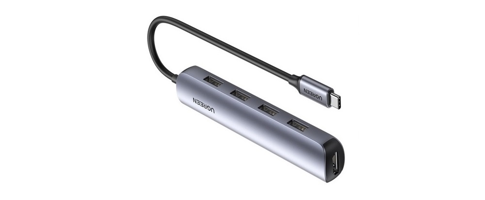 Thiết bị mở rộng USB Type C to HDMI 4K kèm Hub 4 cổng USB 3.0 Ugreen 20197