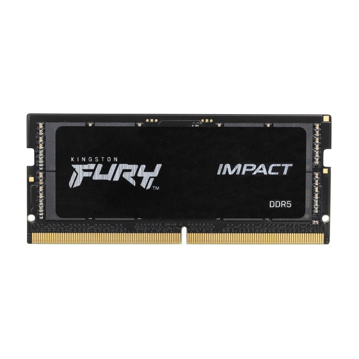 Ram Laptop Kingston 8GB (1x 8GB) DDR5 4800MHz Non-ECC CL38 SODIMM FURY Impact – KF548S38IB-8