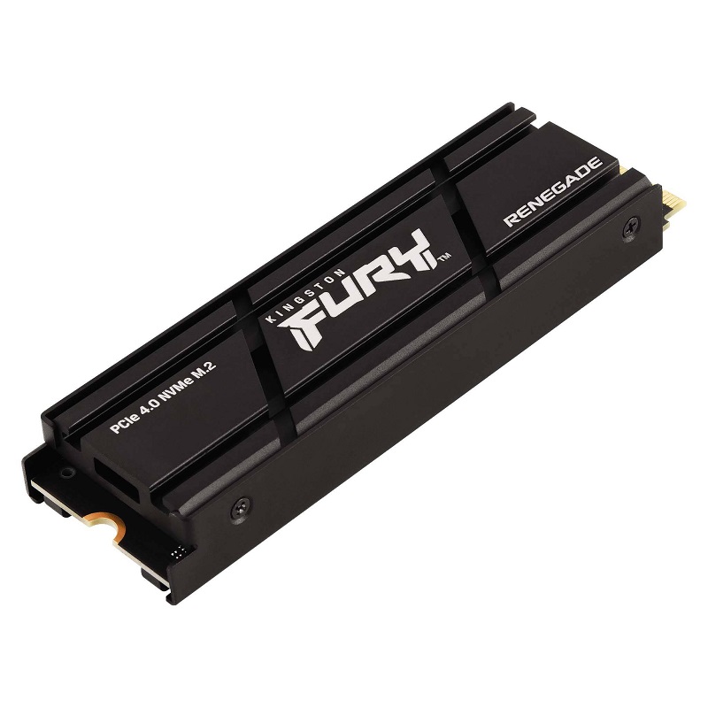 SSD Kingston Fury Renegade Heatsink 1TB M2 2280 NVMe PCIe Gen4x4 SFYRSK/1000G ( Read/Write 7300/6000MB/s)