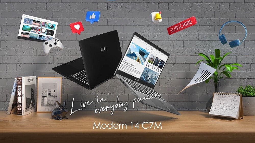 Laptop MSI Modern 14 C7M 083VN