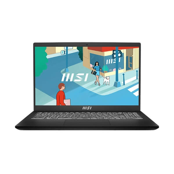 Laptop MSI Modern 15 B7M 098VN (R7-7730U, 8GB Ram, 512GB SSD, 15.6 inch FHD IPS, Win 11, Black)