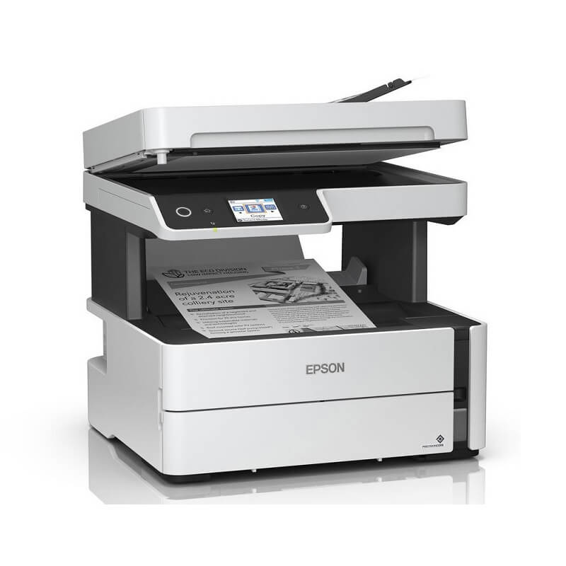 Máy in phun trắng đen đa chức năng Epson M3170 STD (in,scan,copy,fax, wifi,in hai mặt)