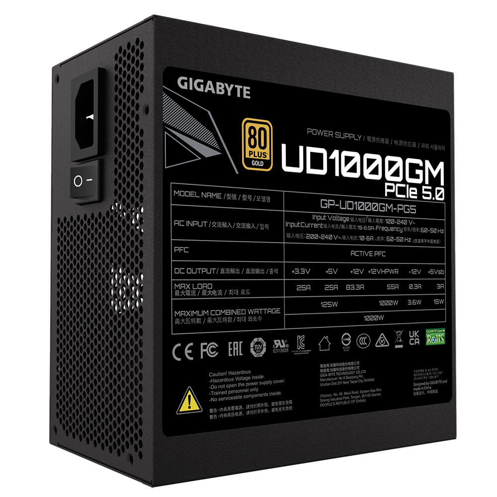 Nguồn Gigabyte UD1000GM PG5 1000W