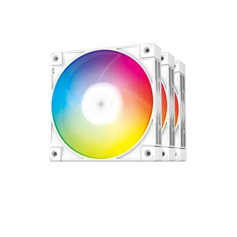 Fan Deepcool FC120 WHITE-3 IN 1 ARGB 3pcs Pack