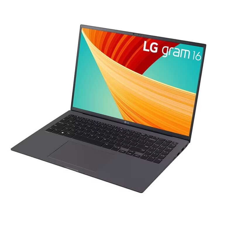 Laptop LG Gram 16Z90R-G.AH76A5 (i7 1360P, 16GB Ram, 512GB SSD, 16 inch WUXGA IPS, 99% DCI-P3, Win 11, Grey)