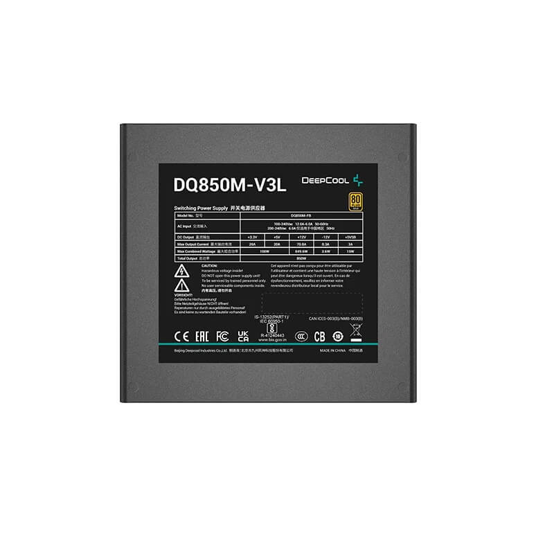 Nguồn Deepcool DQ850M-V3L 850W - 80 Plus Gold