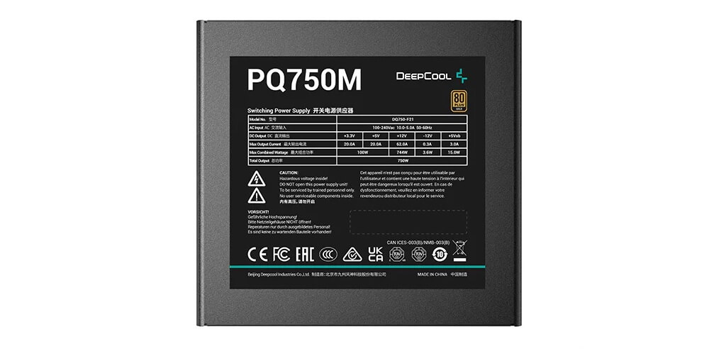 Nguồn Deepcool PQ750M 750W