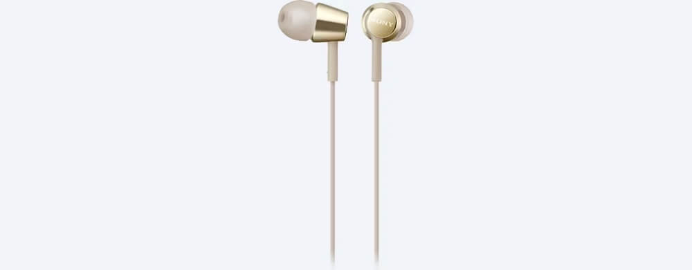 Tai nghe In-Ear Sony MDR-EX155AP-NQE Vàng Đồng
