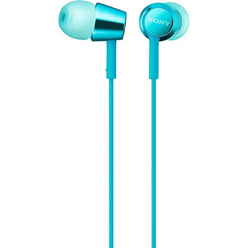 Tai nghe In-Ear Sony MDR-EX155AP-LQE Xanh Nhạt