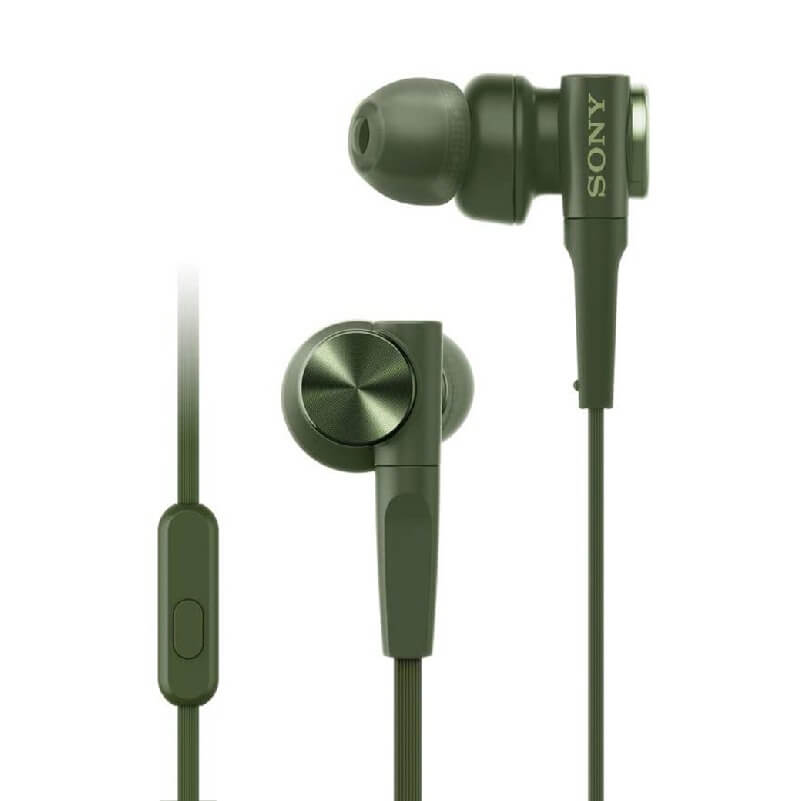 Tai nghe In-Ear Sony MDR-XB55AP/GQE Xanh Rêu